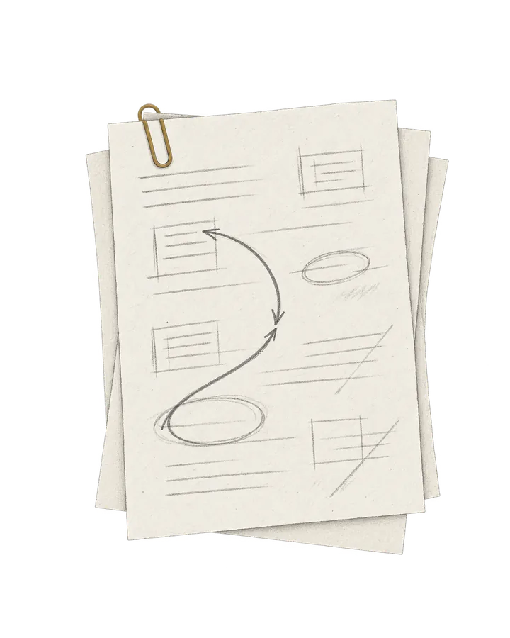 Edda’s illustrated workflow document